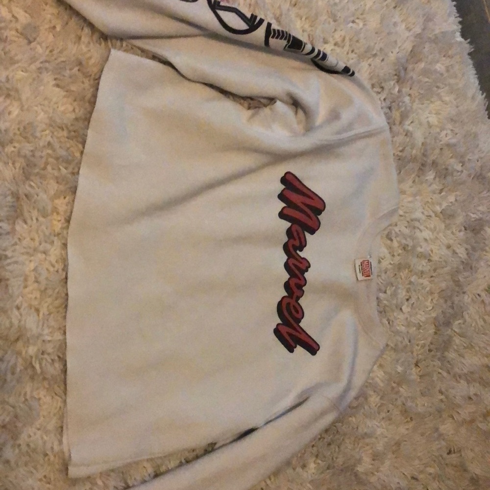 Long sleeve marvel shirt